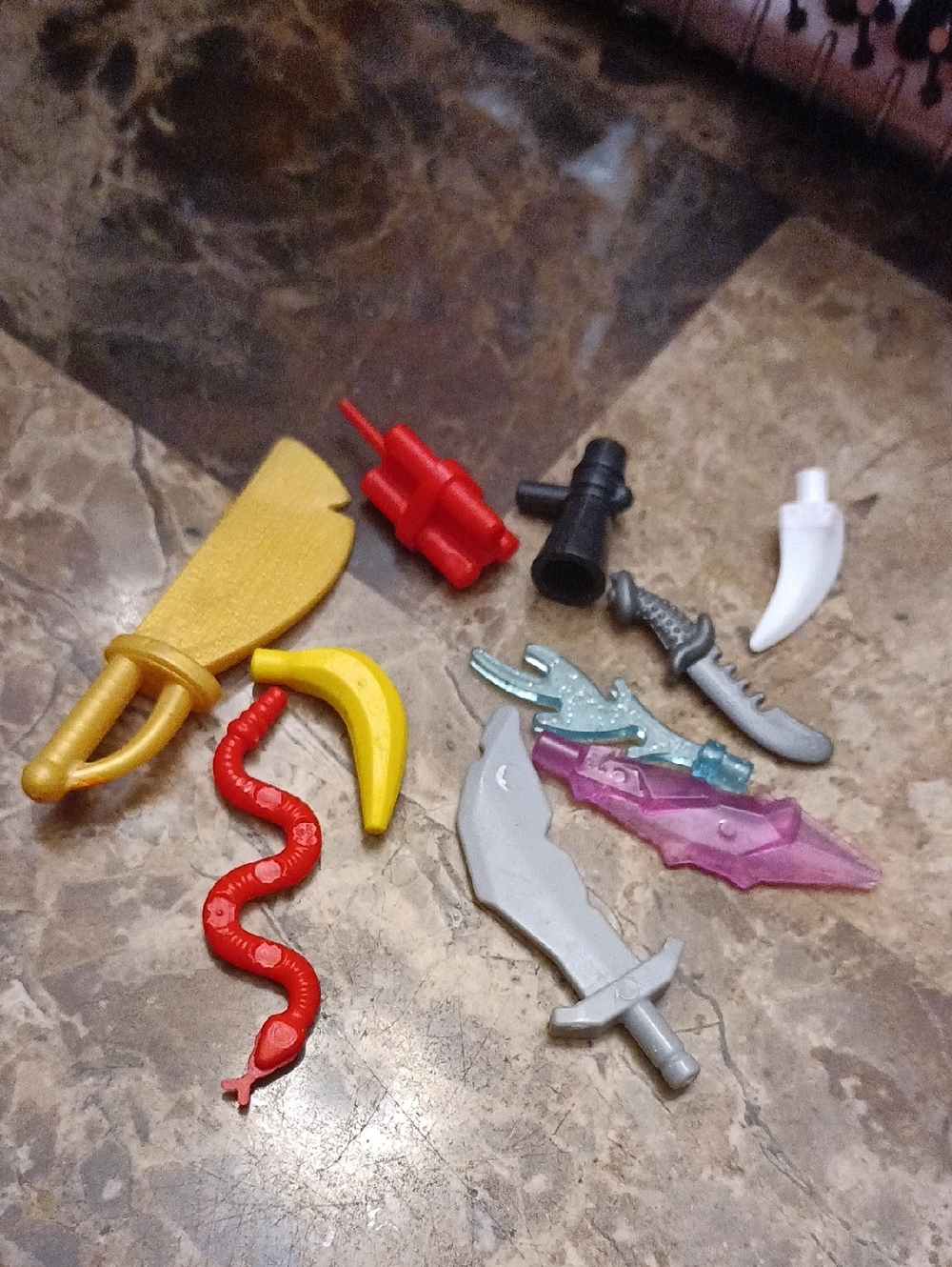 Lego Mixed Accessories Weapons Ect
